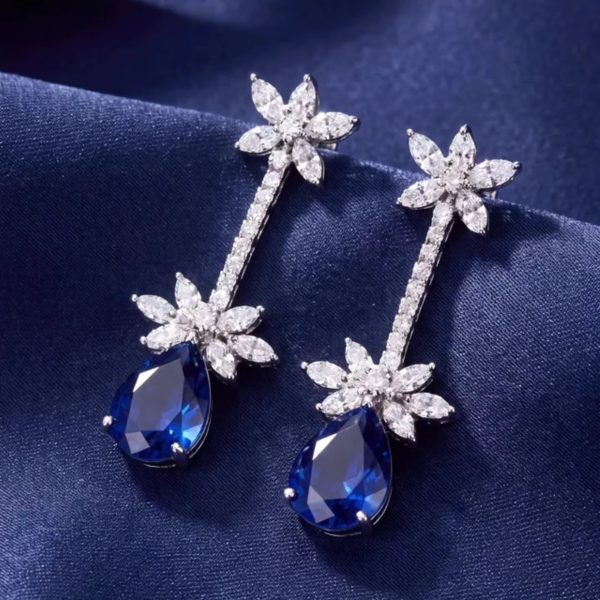 Parure Saphir et Diamants