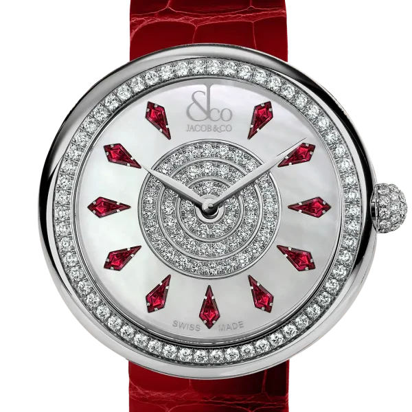 Jacob & Co. Brilliant One Row Red Ruby (38MM)
