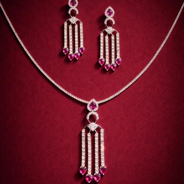Parure Royale Rubis et Diamants