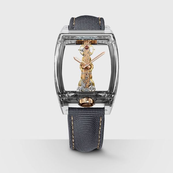 Corum Golden Bridge Sapphire Crystal