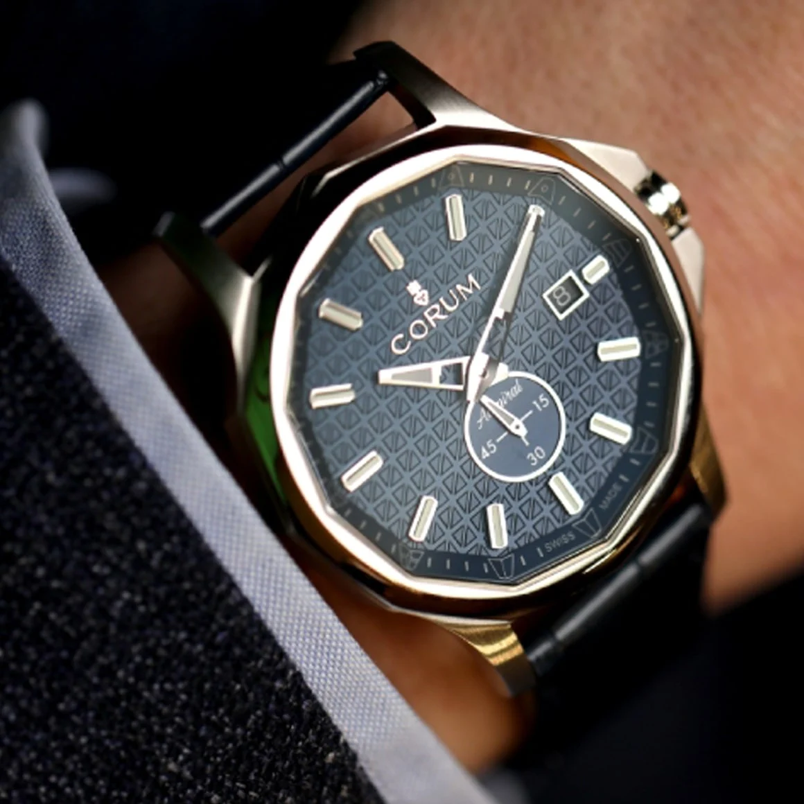 Corum Admiral Automatic Black (38mm) Corum Admiral Automatic Black (38mm)