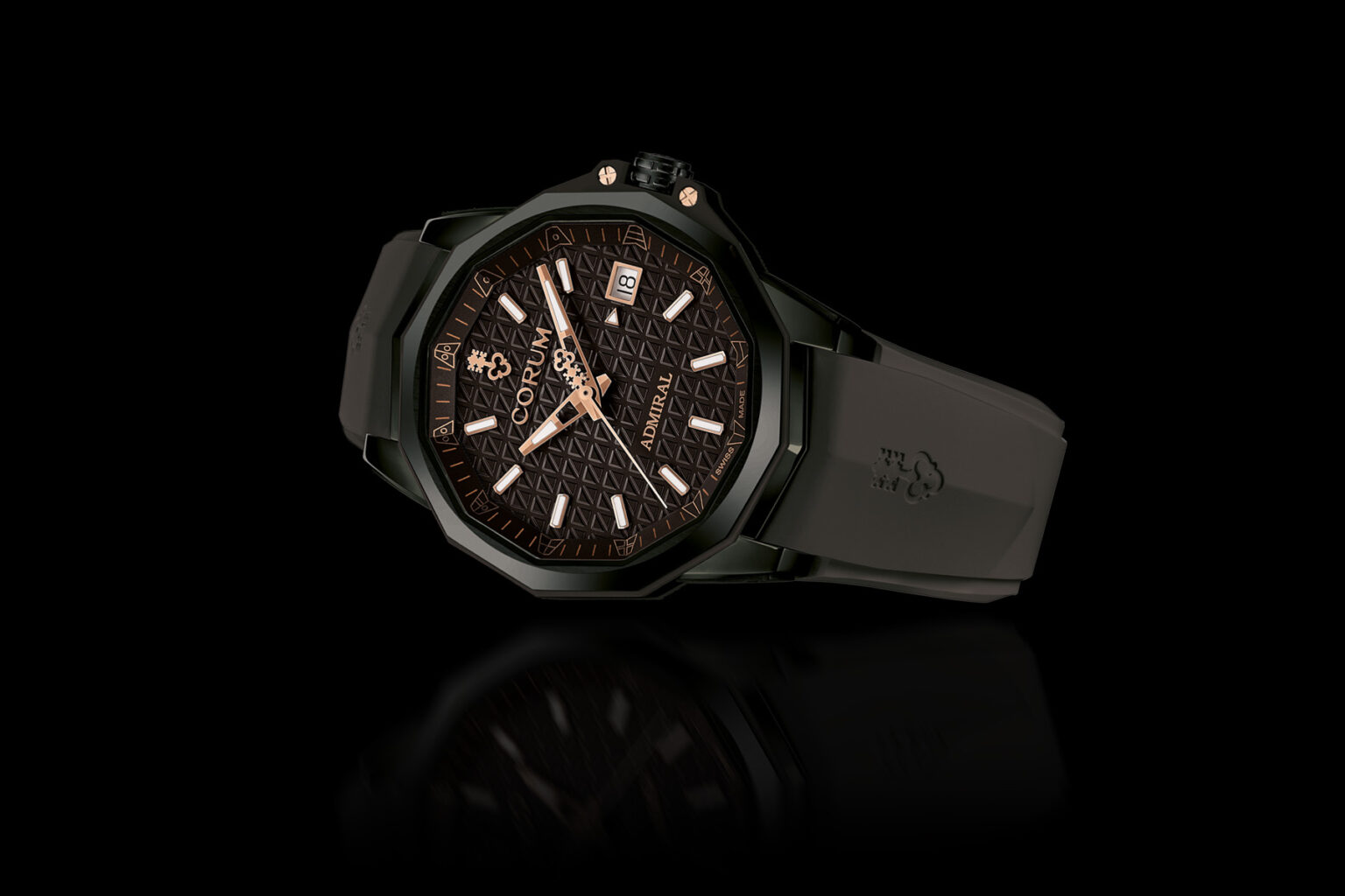 Corum Admiral Automatic Black (38mm) Corum Admiral Automatic Black (38mm)
